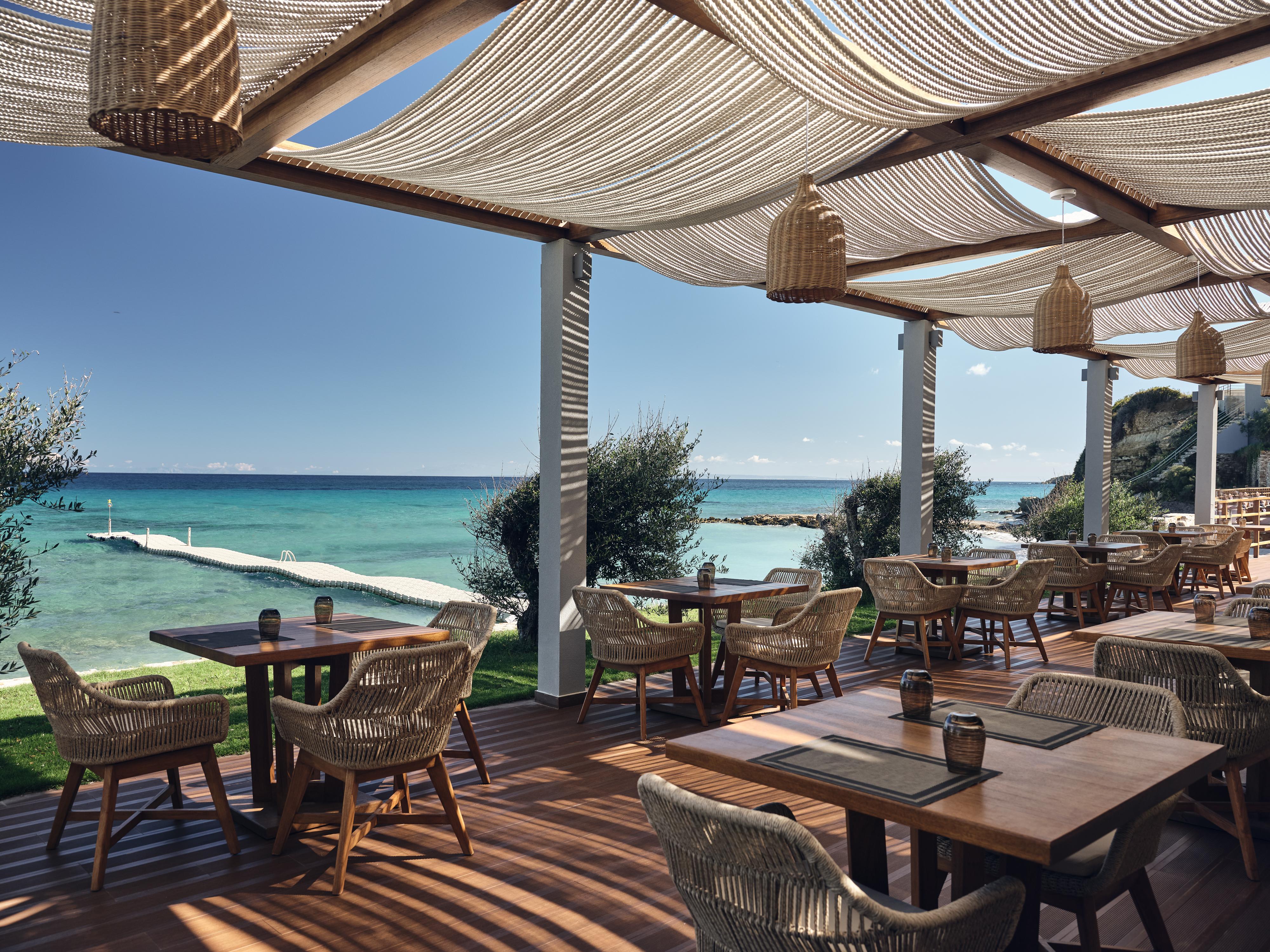 Lesante Blu Exclusive Beach Resort (Adults Only) Tragaki Bagian luar foto