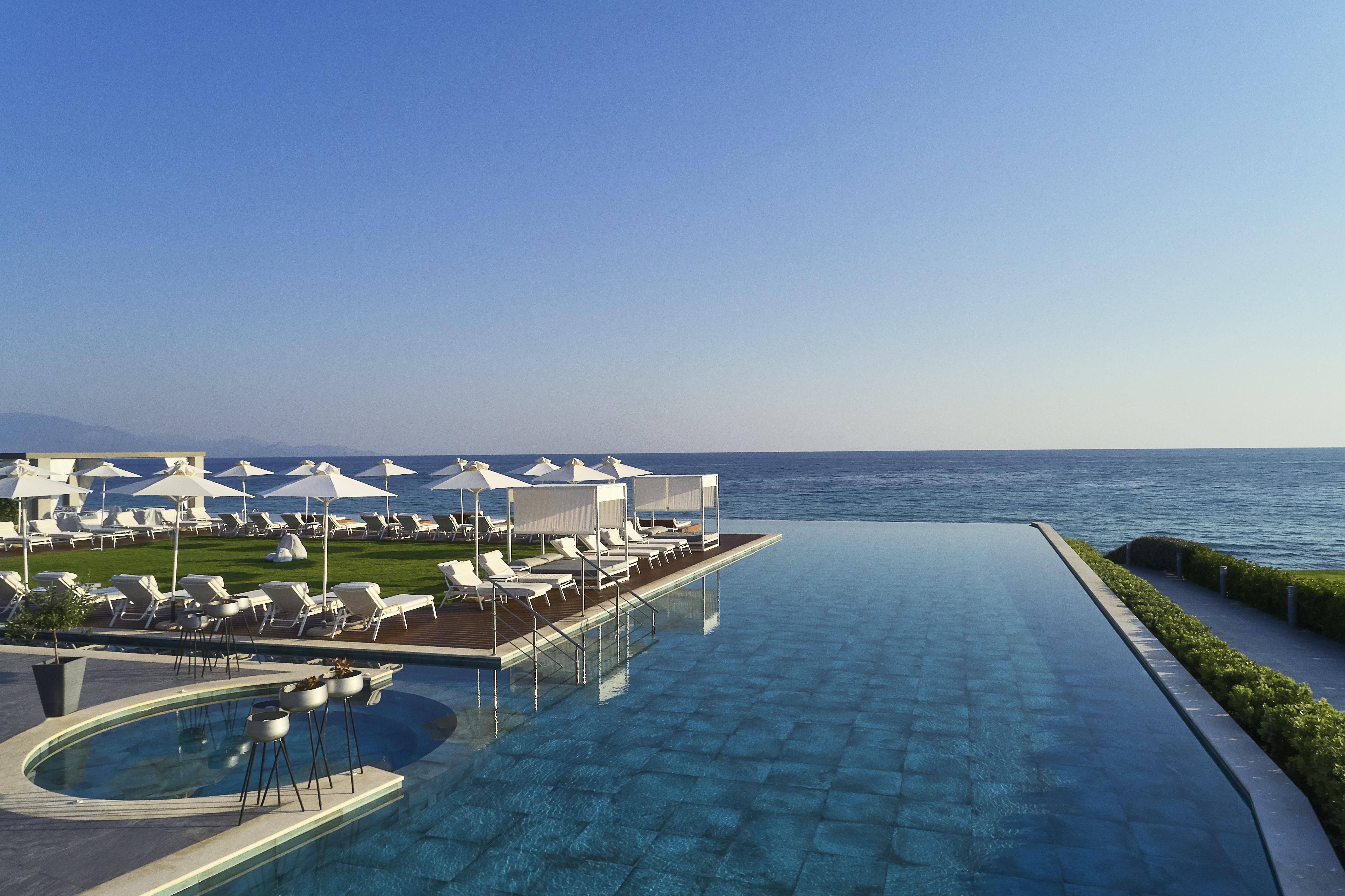 Lesante Blu Exclusive Beach Resort (Adults Only) Tragaki Bagian luar foto