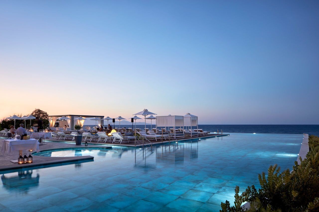 Lesante Blu Exclusive Beach Resort (Adults Only) Tragaki Bagian luar foto